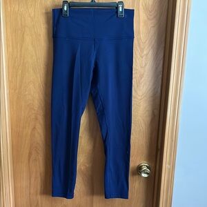 Lululemon Blue High-Waisted Leggings